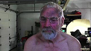 Innocent teen gets her pussy licked by a horny grandfather