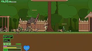 Cartoon porn: Captivity in the jungle - Part 1