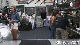 Beautiful amateur seduces and gives rough blow job