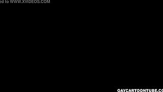 Gay soldier gets a hug and a handjob with a happy ending