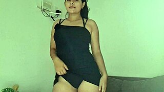 Big tits homemade video with an Indian amateur