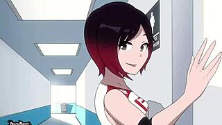 3D animated anime: Rose's sexual experience increases