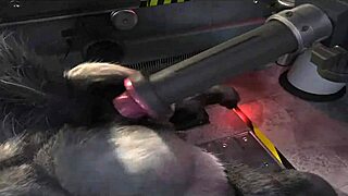 Furry fun with fucking machine Compilation
