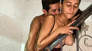 I seduce my step-sister and give her a deep blow job and hard sex