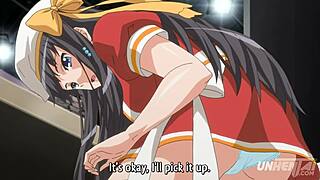 Public fingering with my step sister in hot anime