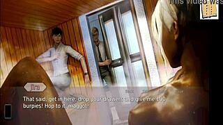 Walkthrough of the adult visual novel and gameplay of Academy 153 on PC