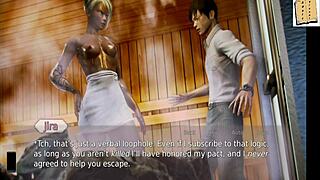Walkthrough of the adult visual novel and gameplay of Academy 153 on PC