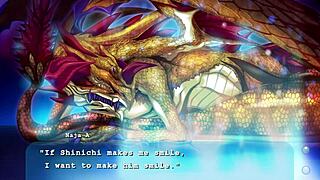 Comforting the dragon women in Princess x fan disc episode 9