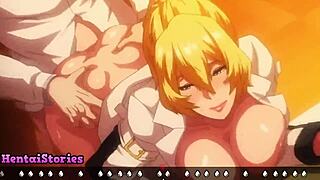 Mika’s first-ever oral sex experience ends with a facial in a game-like setting