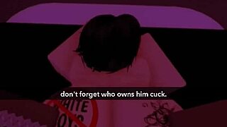 Compilation of gay Roblox cuckolds who cheat with 3D and cartoon porn