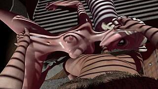 3D animated Elza L porn video without censorship