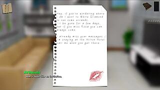 Get some free will: 51 - a porn game with anime style and commented gameplay