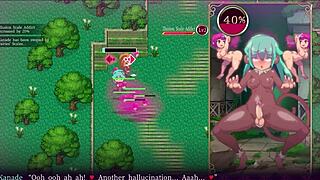 A solo player’s journey through a futanari dungeon with no commentary