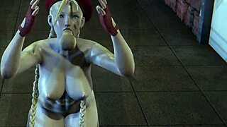 Cammy’s triple penetration experience in 3D adult film