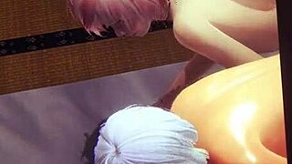 Come on, join us three femboys for a wild creampie threesome now!