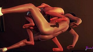 Sissy boys explore threesome desires in uncut hentai