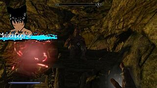 Skyrim sex mods in 3D with big tits and assfucking