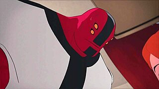 Gwen Tennyson's hot scene in Ben 10 cartoon