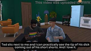 Gay couple's kinky gym session with new neighbors escalates