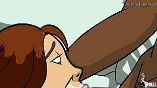 A compilation of an MILF character from both 2D and 3D cartoons getting a big cock in every hole