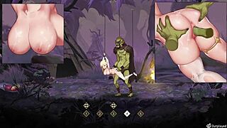Hentai game with a special sex scene