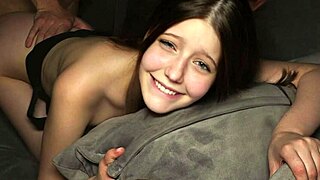 Gay college boy gets rough anal sex