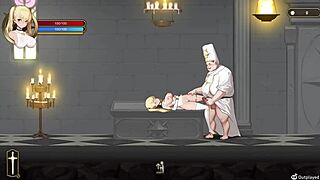Hentai game with a special sex scene