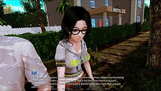 Harem Hotel 147: A walkthrough of the anime visual novel and PC gameplay with hentai elements