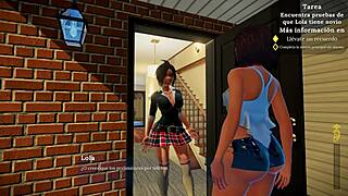 My neighbor’s third visit was on the 5th day and she is very hot