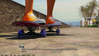 3D animated surf lesson by Loveskysan69