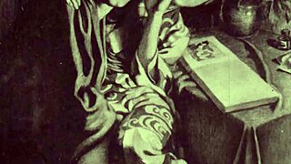 Retro anime erotic illustrations with Asian women