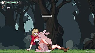 Dragon defeats Bonus & Rose - Demon Beast in this anime porn video
