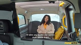 Shit, those are some huge melons and a great ass in this fake taxi scene