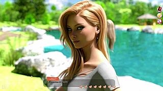Helping the hot girls in this animated game
