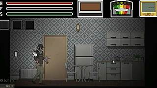 Man hunts ryona in erotic hentai game with lust