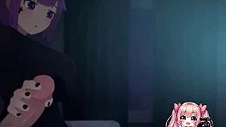 My anime boyfriend comes over to give me oral sex and have sex with me