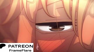 Best Hentai with Chainsaw man power and bondage scenes