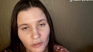 Skinny Russian girlfriend sucks and strokes big cock hard