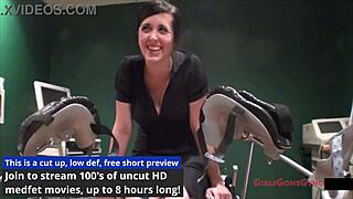 Tina Lee Comet's gyno exam in Florida becomes embarrassing
