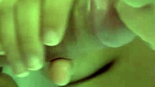 Beautiful pregnant woman enjoys giving me a blowjob and sucking my big dick