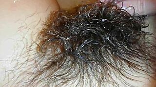 Big clit and hairy pussy underwater fetish video
