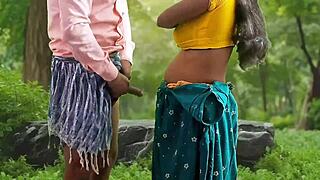 Big-boobed bhabhi gets it hard in the woods