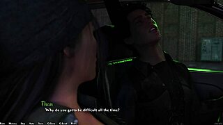 3D game with busty stepsister at a party