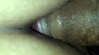 Beautiful woman has anal sex in homemade video