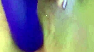 Amateur girl's solo play leads to intense orgasm