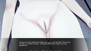Finger and tease the bald and beautiful woman