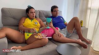 I was in the mood and watched the Brazilian game
