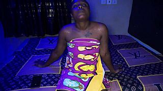 Big tits homemade brunette gets black cock