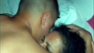 A housewife gets satisfied by two young men’s penises in a group sex scene