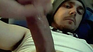 First time solo scene with masturbation tease from Levi Lust